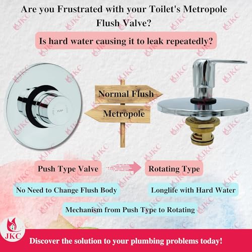 JKC 32mm Jaguar Metropole Converter Kit - Convert Push Valve to Normal Flush, Metropole to Flush Converter Kit, Metropole Repair Kit, Flush Converter Kit - Image 5