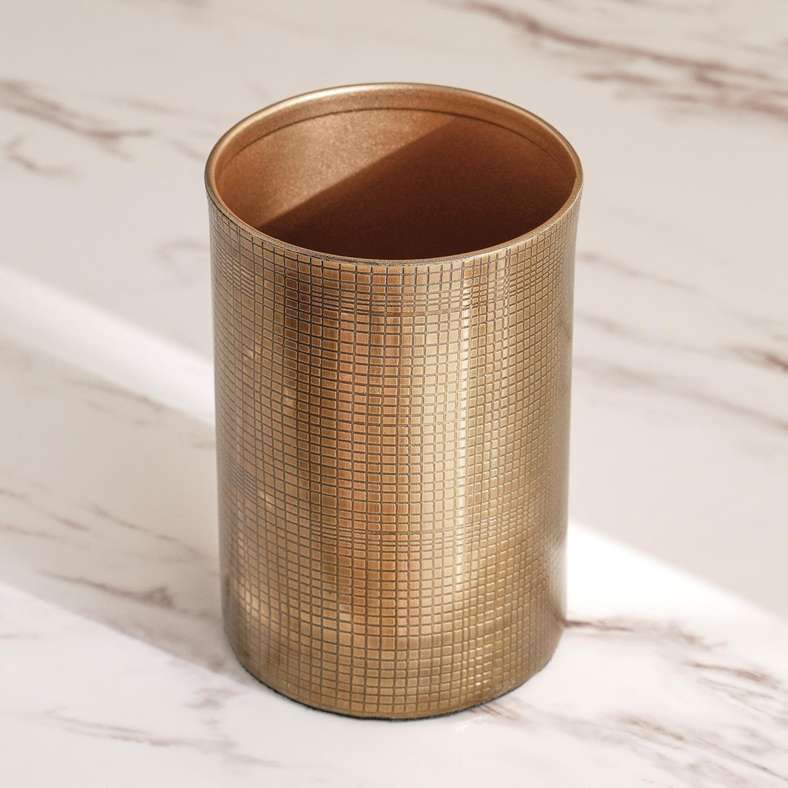 Pan Home Norwell Metal Tumbler 7.5x7.5x11.5cm -Antique gold - 211BHA9900081 - Image 4