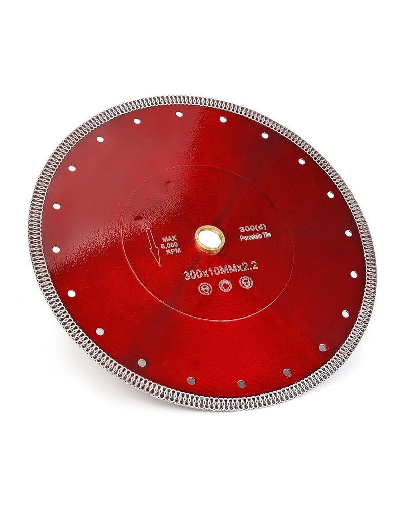 Casaverde 12" Turbo Diamond Blade with 1"-20mm Arbor for Granite,Marble,Brick,Masonry,Paving Flag,Concrete - Image 2