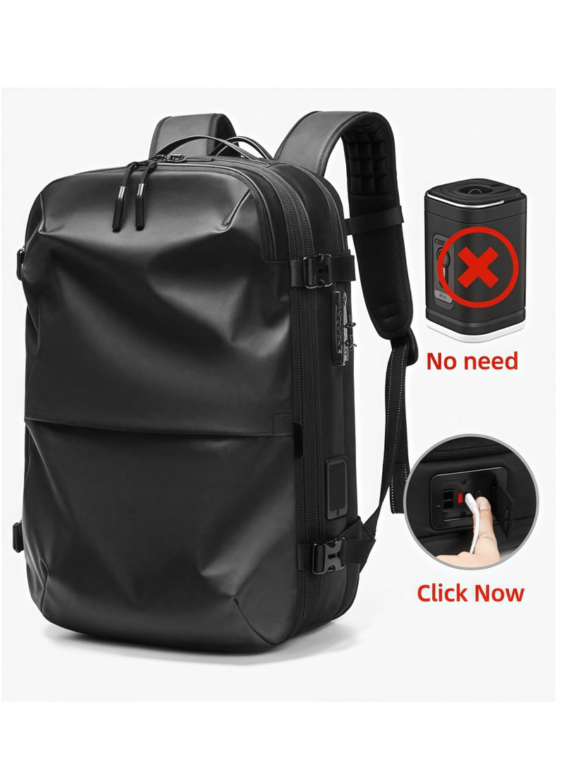 Skycare Skycare 60L Business Travel Waterproof Backpack, Multi-functional Large Capacity Expandable Computer Bag for Handheld or Shoulder Carry  - Image 1