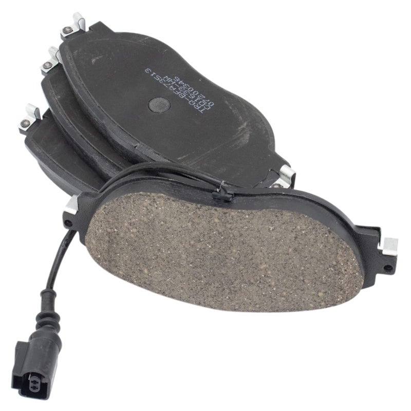 TRQ Front Brake Pads Ceramic Compatible with 20192020 Audi A3 Quattro 20192021 Q3 20152020 S3 Volkswagen Arteon 20122016 CC 20152019 Golf R GTI Jetta 20182021 Tiguan