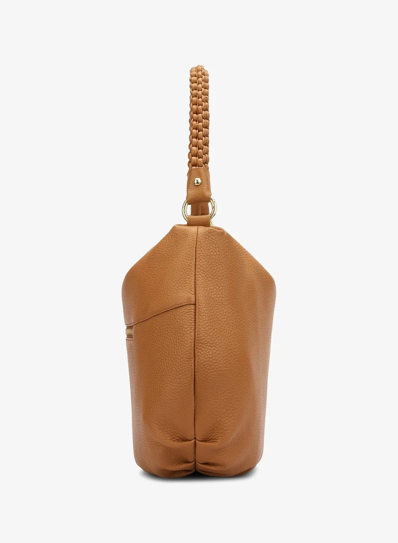 Da Milano Caramel Willow Hobo Bag (M) for Women | Best Price UAE