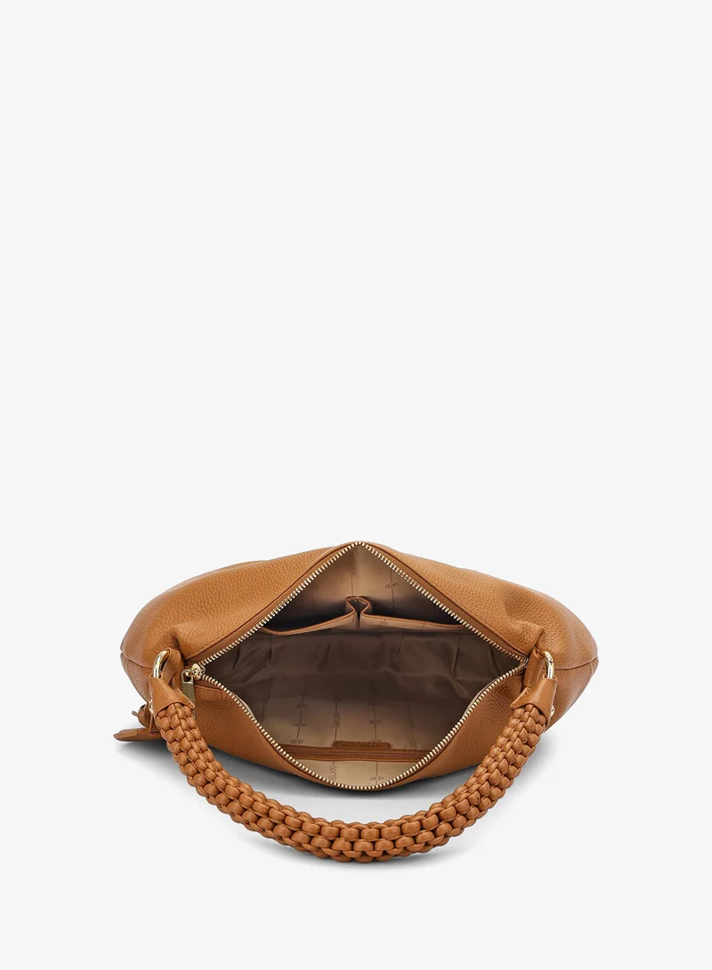 Da Milano Caramel Willow Hobo Bag (M) for Women | Best Price UAE
