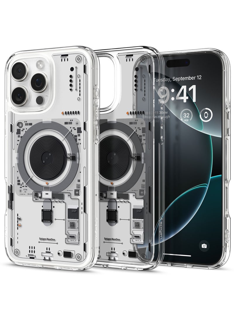 Spigen - Ultra Hybrid MagFit for iPhone 16 Pro Case Cover with MagSafe (2024) Neo One - Image 1