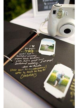 Paper Plane Design PAPER PLANE DESIGN Wood Photo Album (14 x 10 inch, Pink)  - Image 2