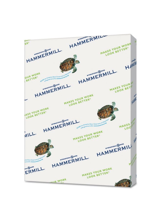 Hammermill 103119 Recycled Colored Paper, 20Lb, 8-1/2 X 11, Salmon, 500 Sheets/Ream  - Image 1