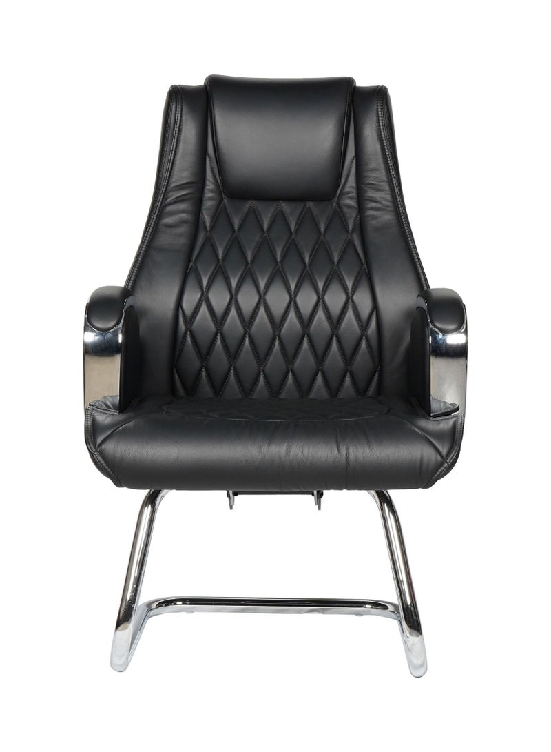 HUIMEI Huimei YS-1202-C Office Visitor Chair Black Color  - Image 2