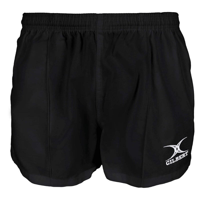 Gilbert Kiwi Pro Rugby Short (Black)(Medium) - Image 1