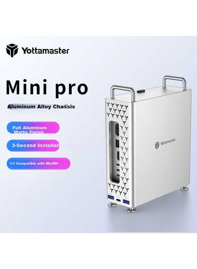 Yottamaster Mac Mini M4 Apple Pro M.2 Expansion 1tb Hard Drive Enclosure Stand Base