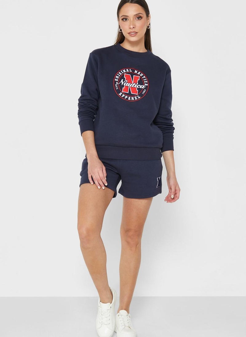 NAUTICA Graphic Round Neck Sweatshirt  - Image 4