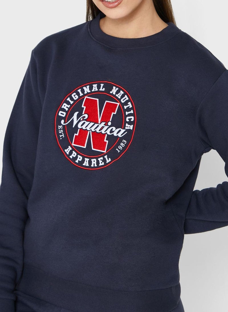 NAUTICA Graphic Round Neck Sweatshirt  - Image 3