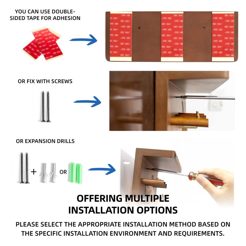 NEOUZA Espresso Accessories Holder Station Wall Mounted Organizer for 51/53/58mm Coffee Tamper Distributor Portafilter Storage Shelf for Bar Home Office - Image 4