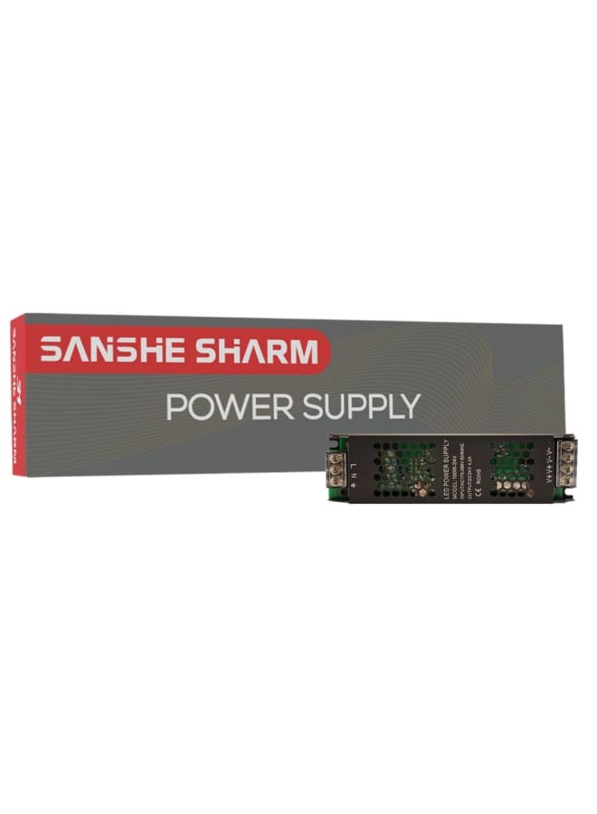 Sanshe sharm Power Supply 100W 12V 8.3A LED Profile 220V  - 100% Efficiency - 3-Year Warranty from Sanchi Sharm - Image 1