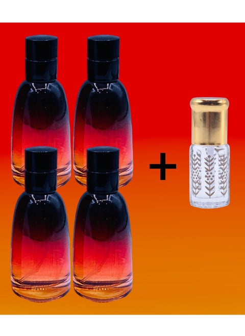 4 Pieces Fahrenight Classic  Perfume Number 1092 25 Ml EDP And 1 Piece Musk 3 Ml