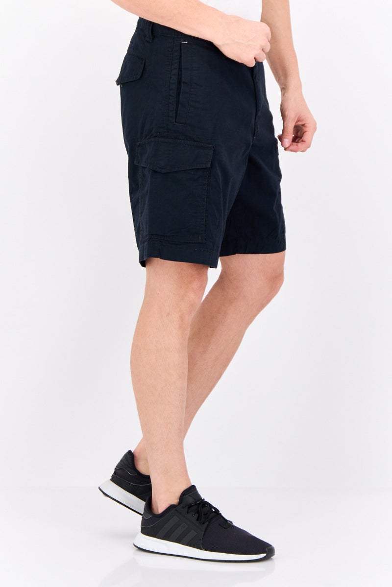 Penfield شورتات كارجو للرجال بشعار العلامة التجارية، أسود - Image 3