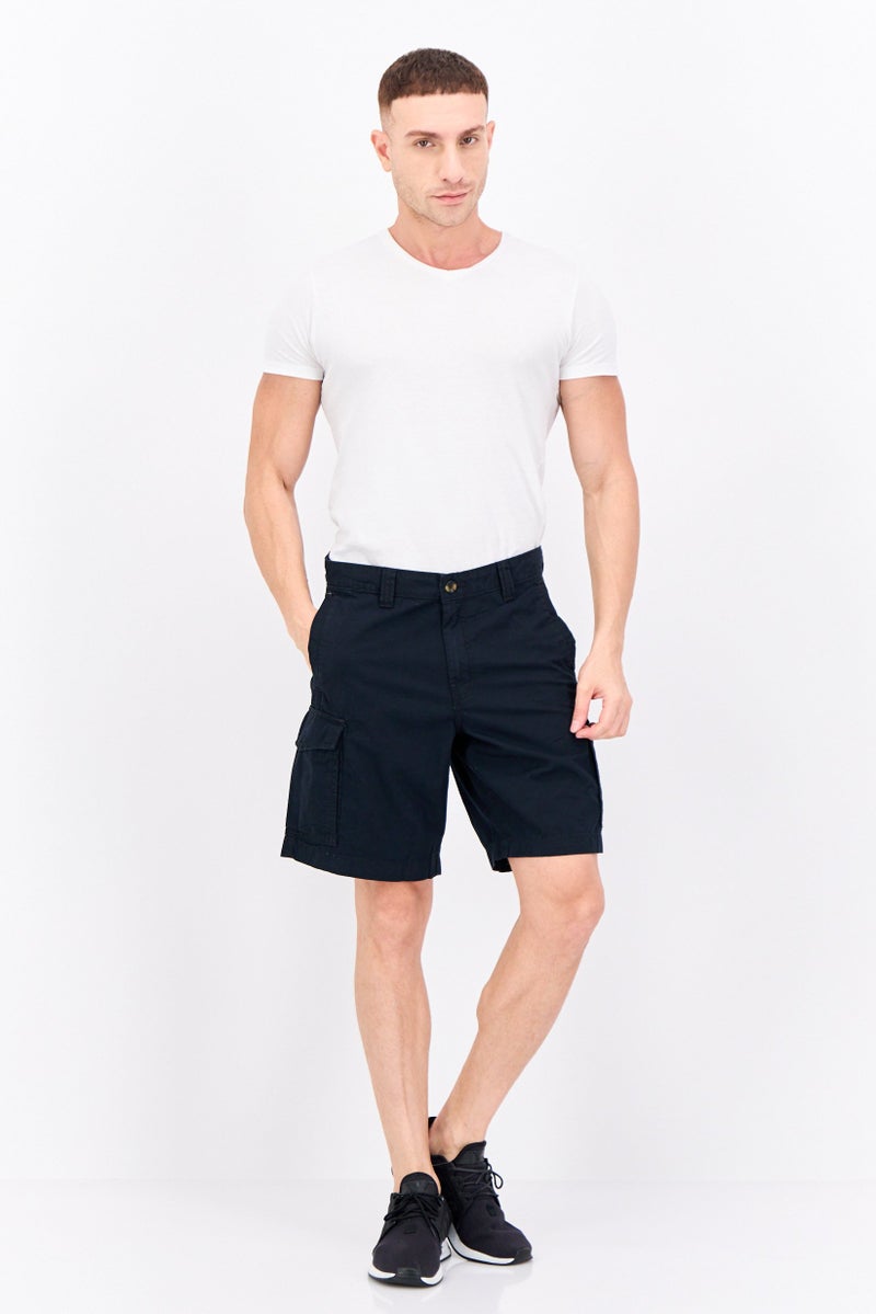 Penfield شورتات كارجو للرجال بشعار العلامة التجارية، أسود - Image 4