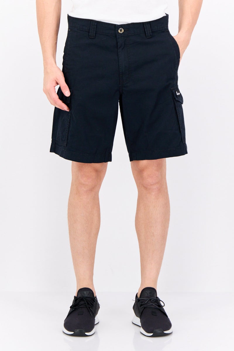 Penfield شورتات كارجو للرجال بشعار العلامة التجارية، أسود - Image 1