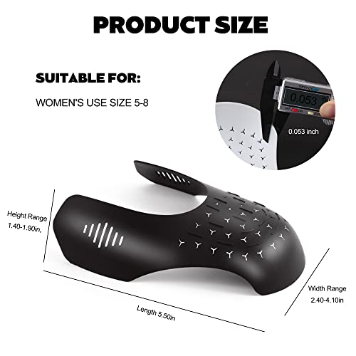 TUPEED 4 Pairs Shoe Crease Preventers, Anti Crease Protectors Shoe Guards For Air Force Jordan Dunks and More, Shoe Creases Stoppers for Sneaker and Casual Shoes, for Women's US Size 5-9 - Image 4