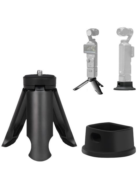 Support System for DJI Osmo Pocket 3 - Silicone Non-Slip Desktop Mount & Convertible Mini Tripod, Lightweight and Universal Accessory