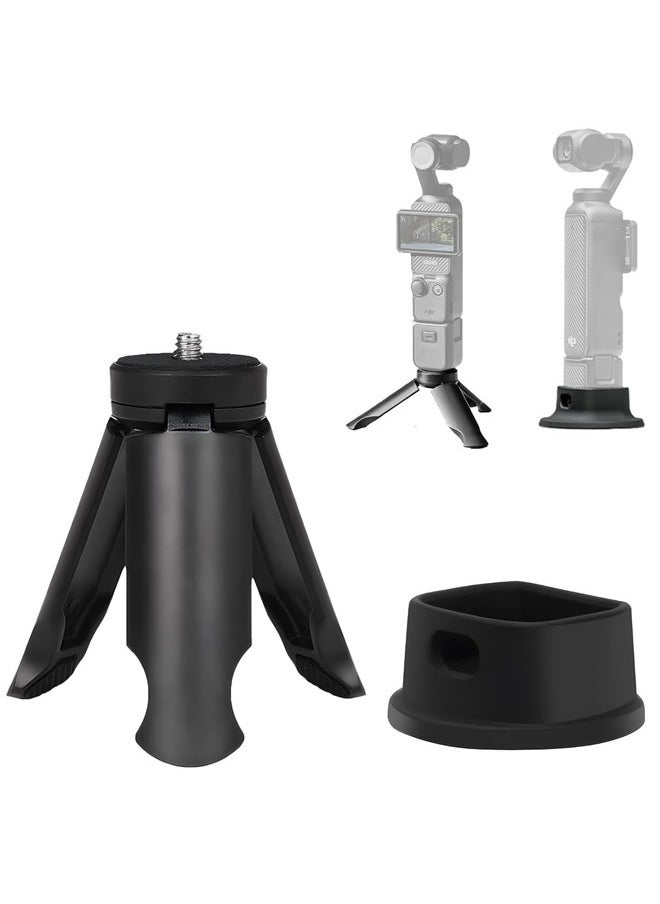 Tersely - Support System for DJI Osmo Pocket 3 - Silicone Non-Slip Desktop Mount & Convertible Mini Tripod, Lightweight and Universal Accessory - Image 1