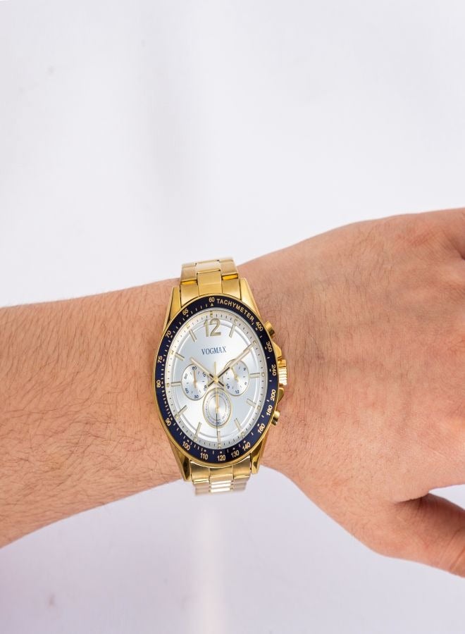 VOGMAX Watch for Men Water Resistant Men's Fashion Wrist Watch Waterproof Analog Quartz Stainless Steel Watches - Image 4