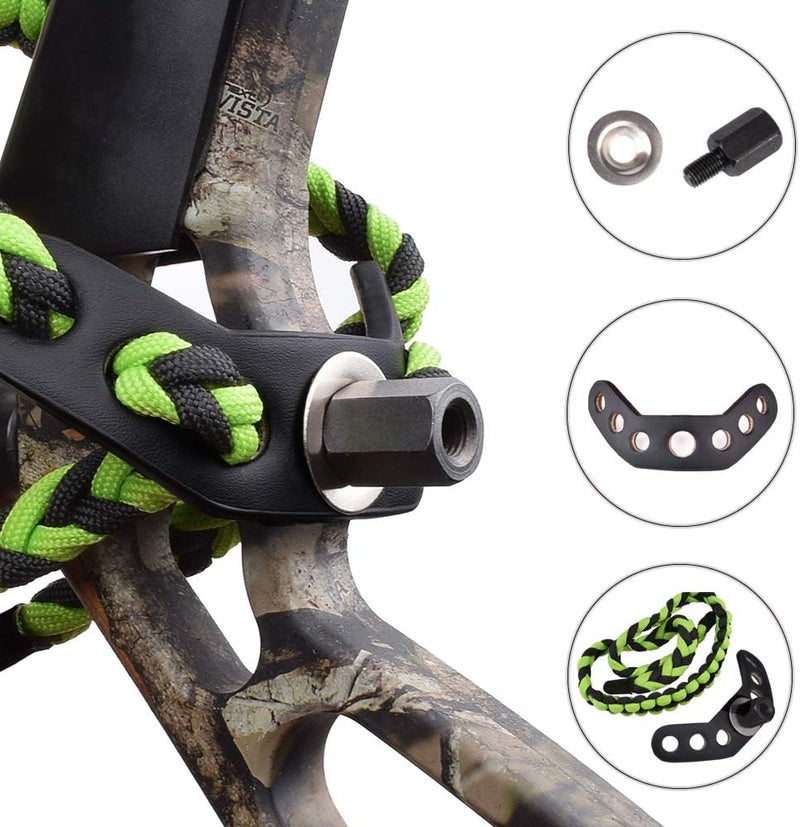 Yls Bow Slings Archery Wrist Sling Compound Bow Easy Carry Adjustable for Hunting Shooting - Image 3