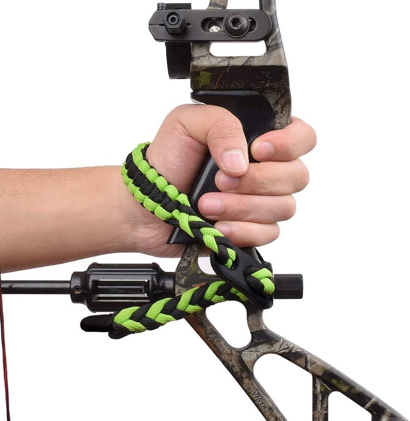 Yls Bow Slings Archery Wrist Sling Compound Bow Easy Carry Adjustable for Hunting Shooting - Image 1