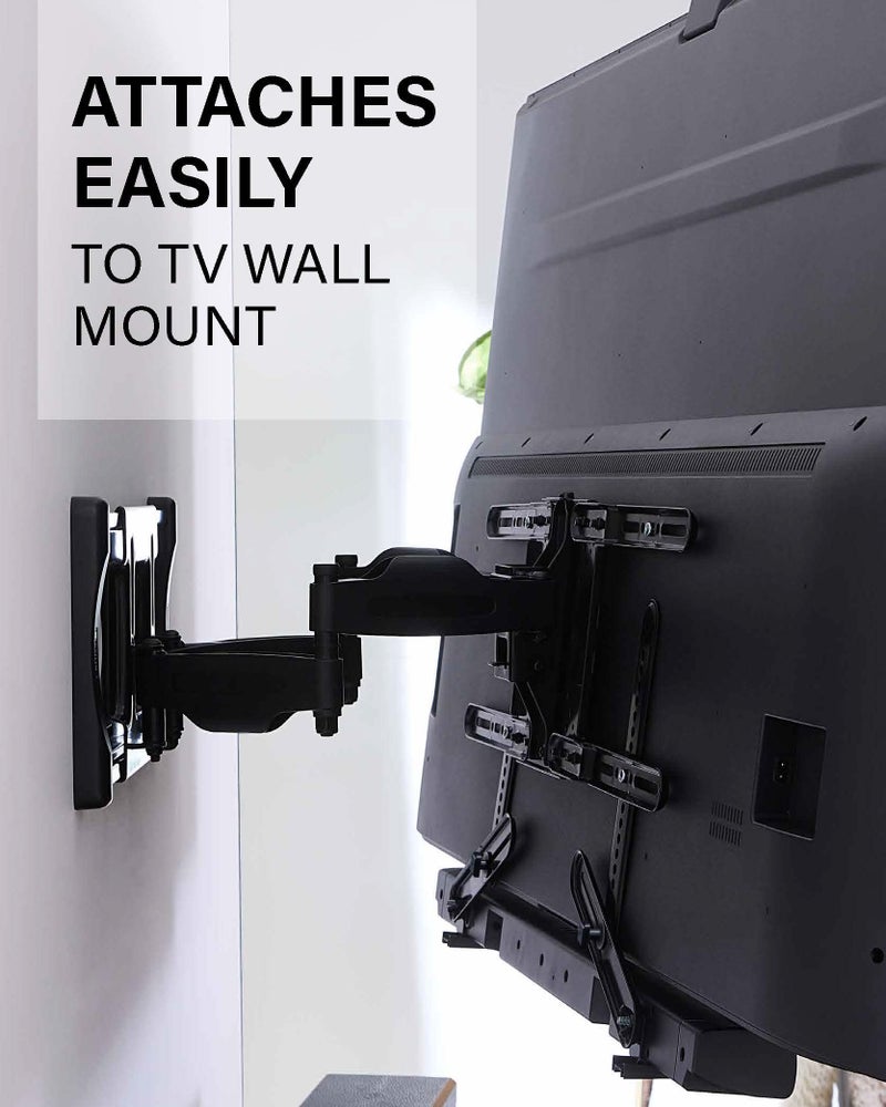SANUS Universal Soundbar TV Mount Kit for Mounting Soundbars Under TV - Fits Most Sound Bars Up to 15 Lbs - Easy Install & Full Motion Capability - SOA-SBM2 - Image 2