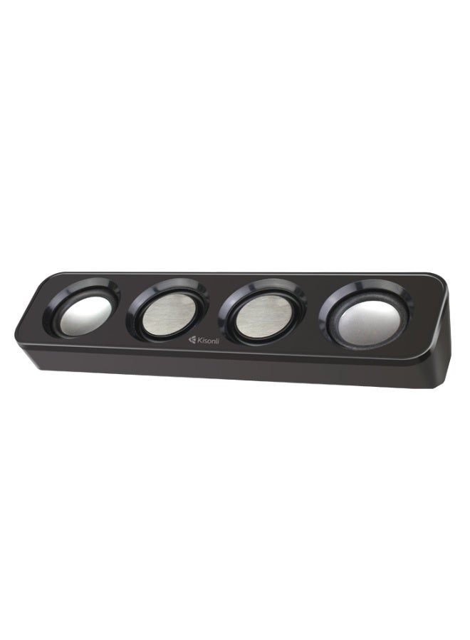 kisonli Kisonli i-680 Small Pc Usb Computer Soundbar 5-10w Z3A5DEA2D64269DAD0247Z