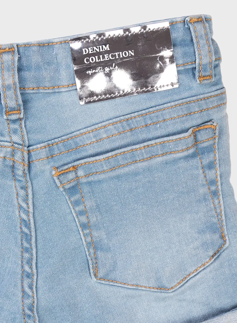 MINOTI Infant Basic Denim Shorts