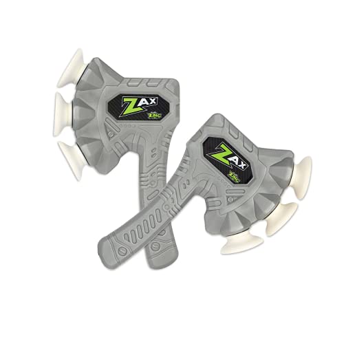 Zing Zax Soft Foam Throwing Axes Includes 2 Zaxes and 1 Target - Image 1