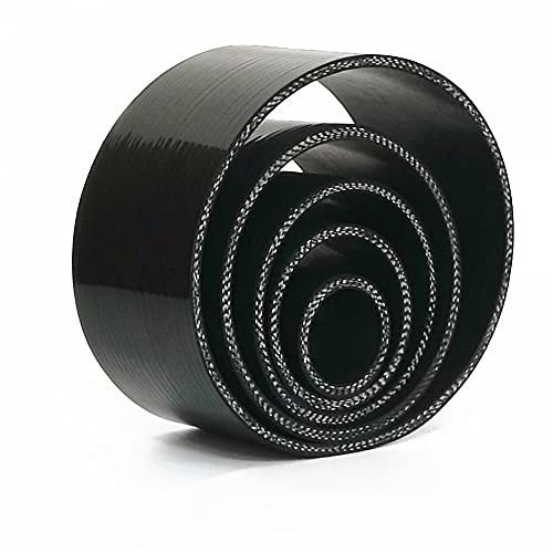 AotoKoop 15 inch 38mm ID Straight Silicone Hose Coupler for Automotive Radiator Coolant Piping Length 3 76mm Black - Image 5