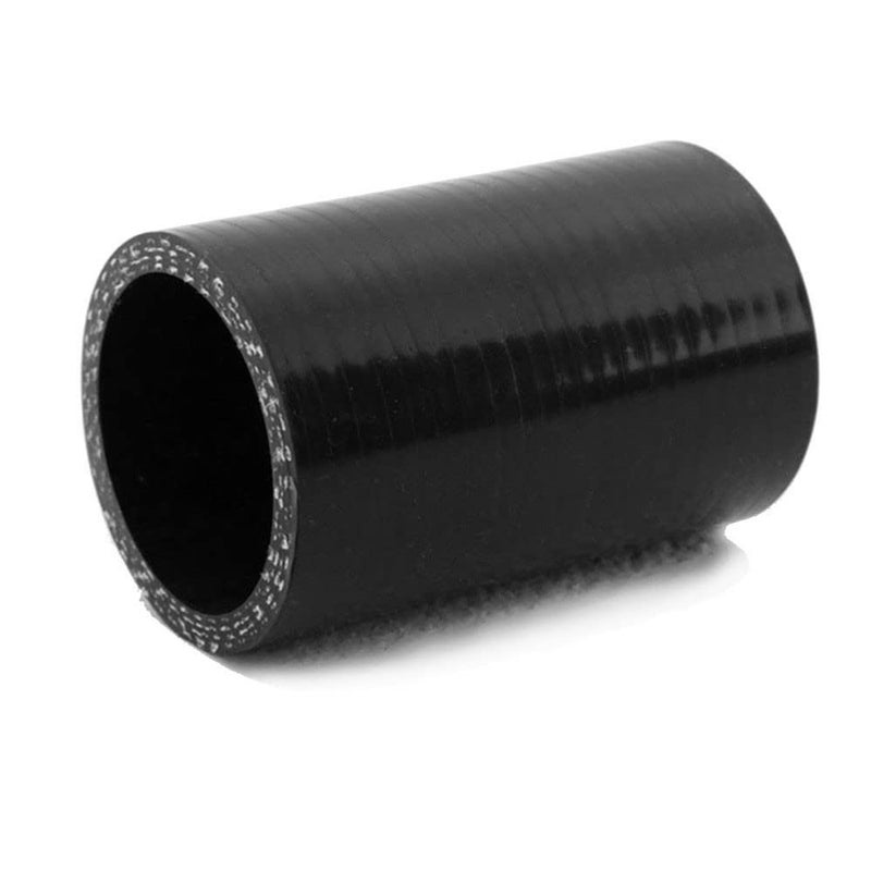 AotoKoop 15 inch 38mm ID Straight Silicone Hose Coupler for Automotive Radiator Coolant Piping Length 3 76mm Black - Image 2