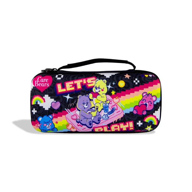 Sonix Carrying Case for Nintendo Switch 2, Switch 1, Lite, OLED, Protective Travel Case with Game Cartridge Storage | Care Bears Let's Play - Image 1