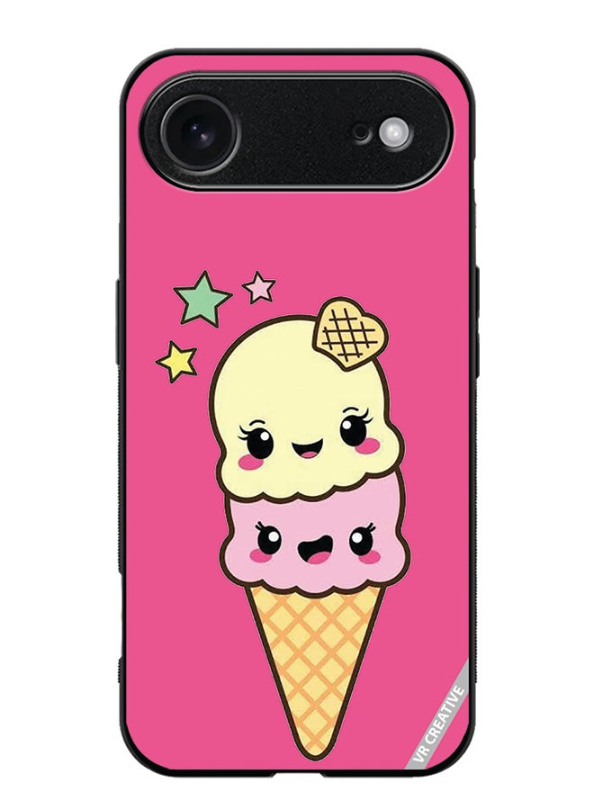 Protective Case Cover For Apple iPhone 17 Air Ice Cream Design Multicolour