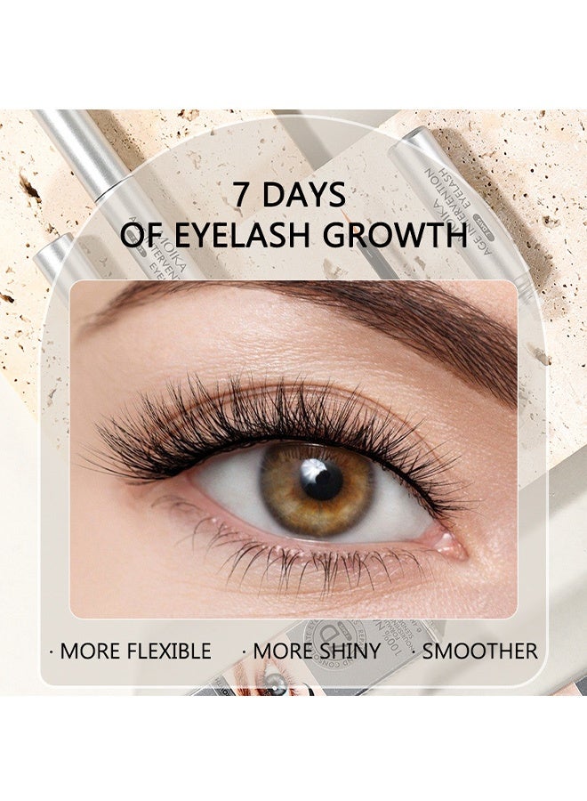 مويكا سيروم متقدم لنمو الرموش للحواجب والرموش: معزز رموش فاخر لرموش أكثر كثافة وطولاً بشكل طبيعي - معزز لزيادة كثافة الرموش 3 مل - Image 3