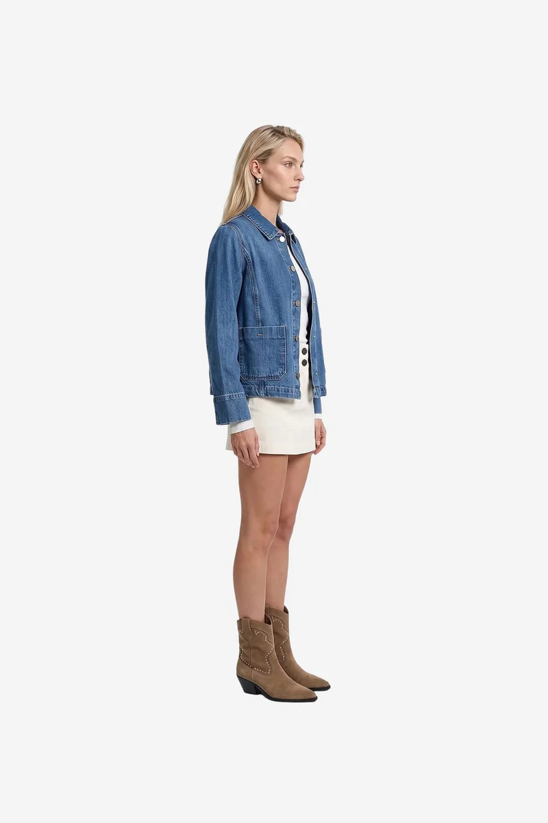 ديلفين DILVIN Women's Cotton Tencel Jacket