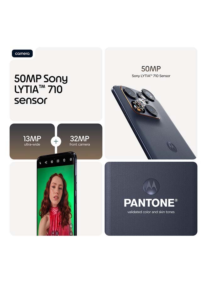 Motorola Edge 70 Fusion 5G Dual SIM PANTONE Silhouette 12GB RAM 256GB - Middle East Version - Image 3