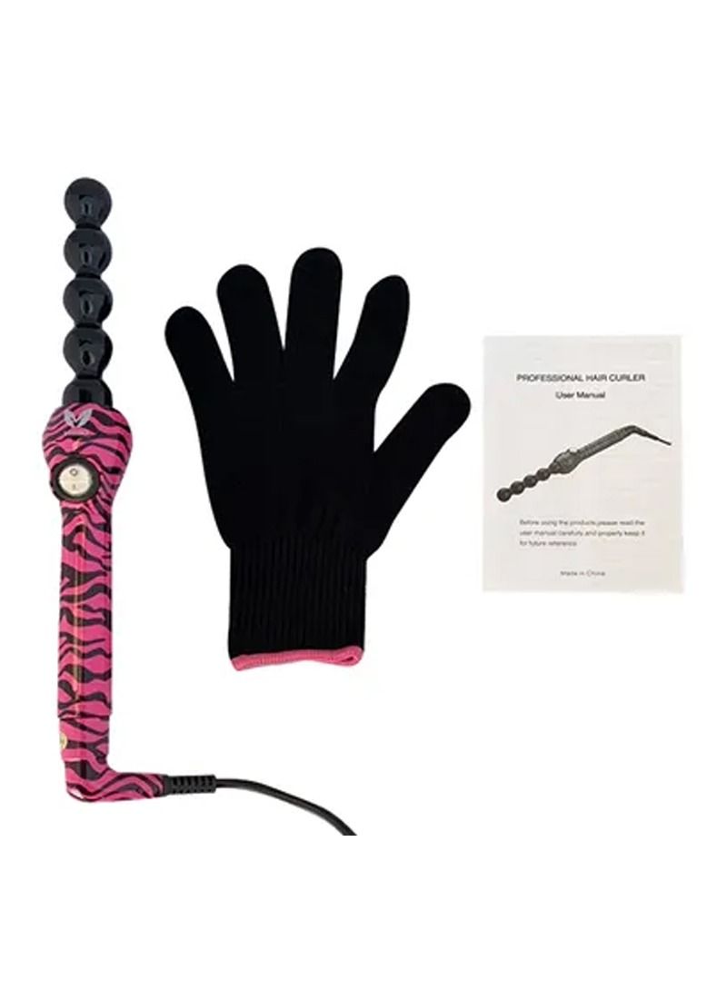 VISSO Hair Curler Set Pink/Black - Image 2
