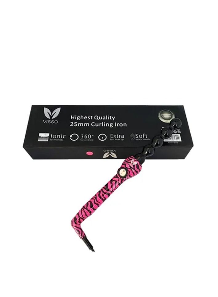VISSO Hair Curler Set Pink/Black - Image 1