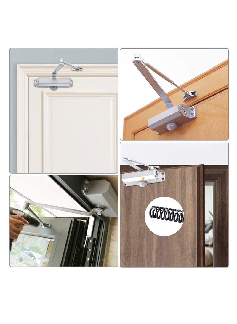 ROBUSTLINE Robustline Heavy Duty Door Closer For Home and Commercial use- 5 YEARS WARRANTY - (1303B - Brown, Door Weight Capacity 45Kg - 65Kg)  - Image 2