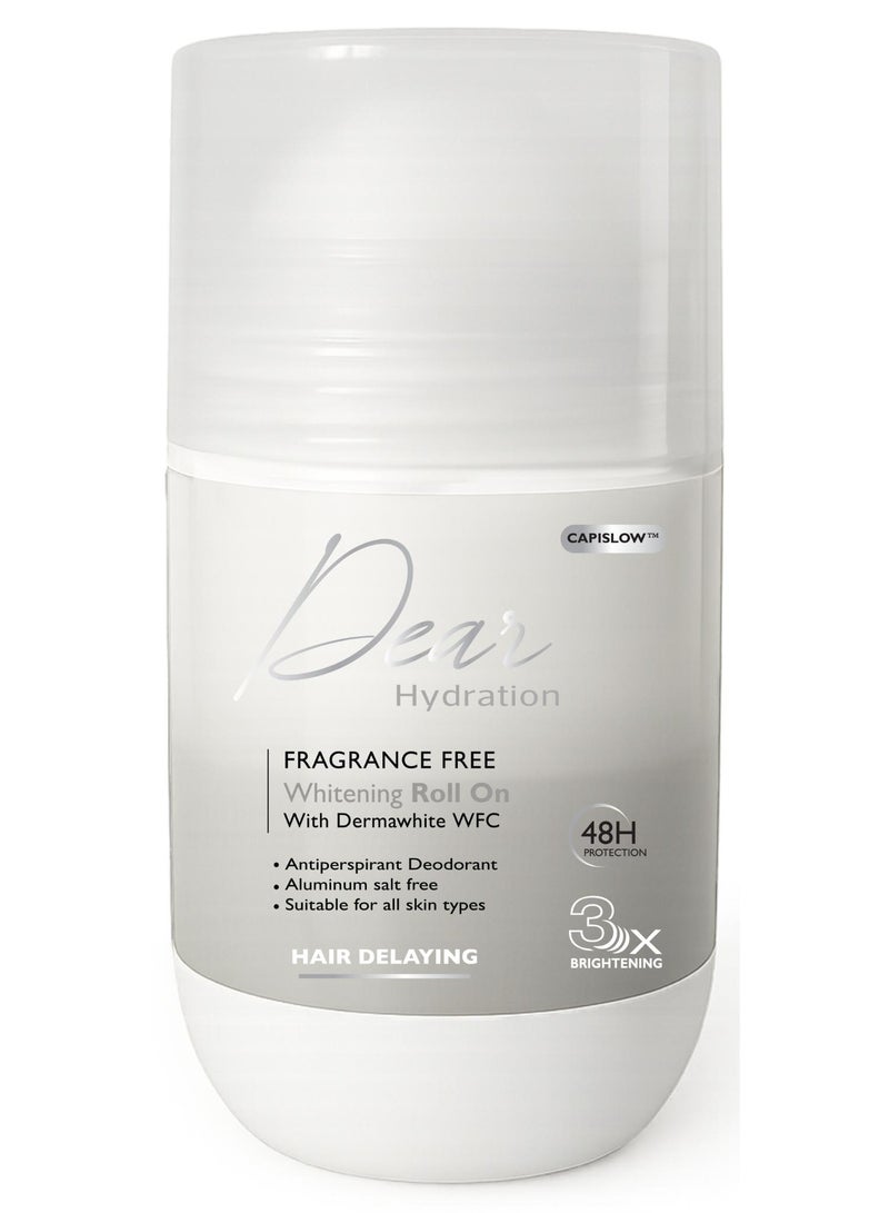 Fragrance Free Whitening Roll On with Dermawhite WFC