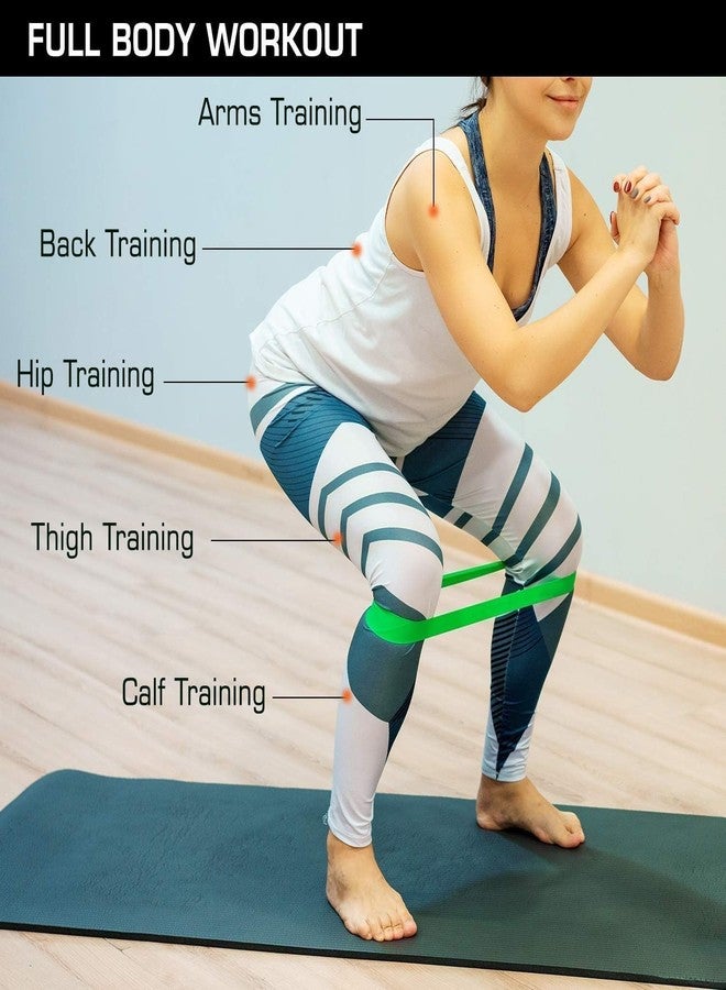 MR. JV MR.JV Resistance Bands Mini Loop Set - Hip Band Toning Exercise Band for Gym, Booty Belt, Latex Thera Band for Fitness & Workouts - Image 5