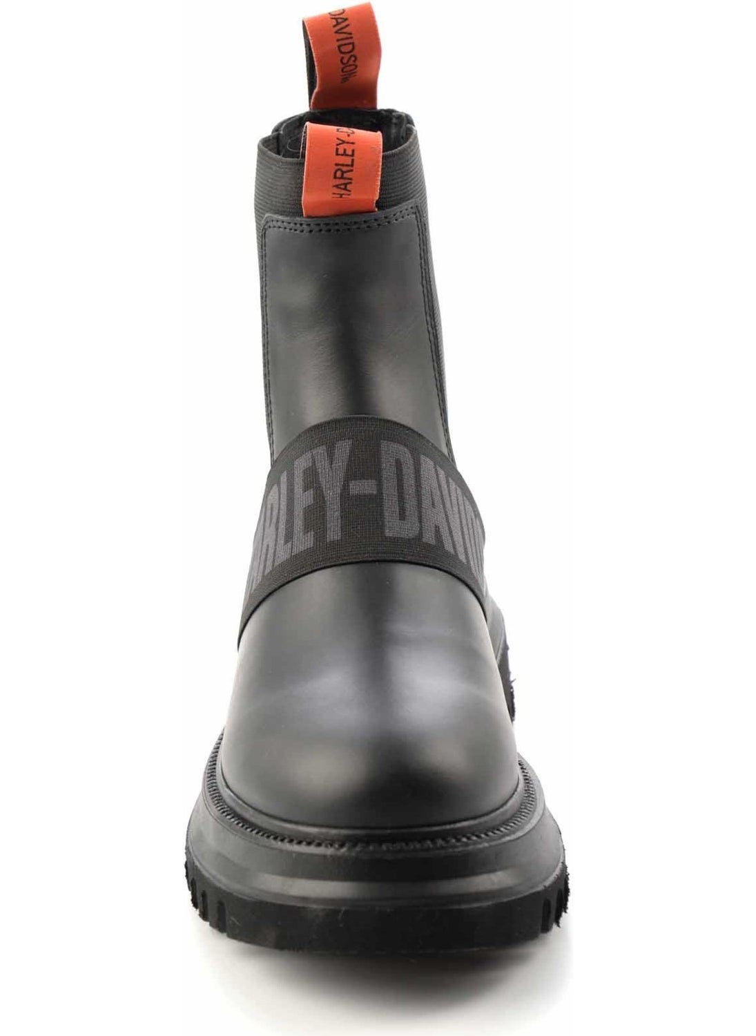 HARLEY DAVIDSON Black Leather Women's Boots & Booties HD0777056303  - Image 4