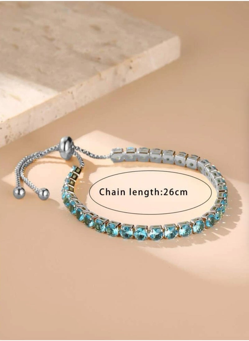 NEW STYLE - Stylish Zirconia Bracelet With Trendy Color For Women - Image 1