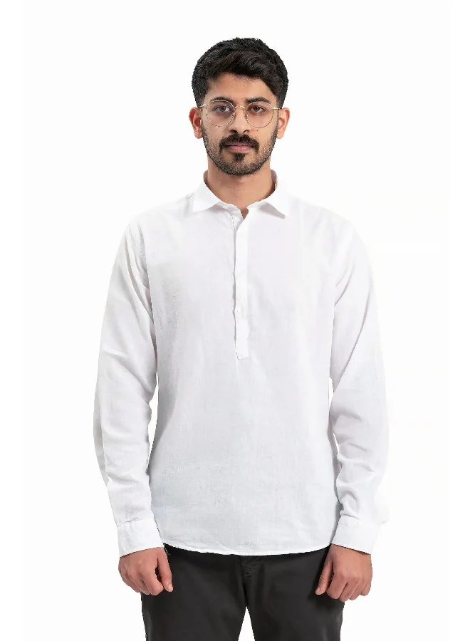 Wecre8 Men White Shirt