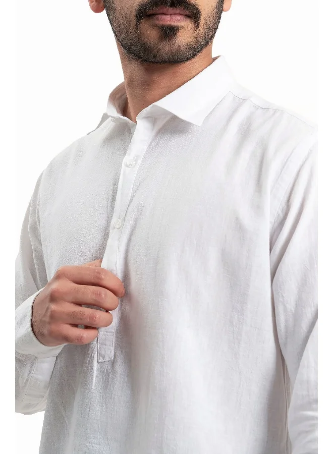 وي كرييت قميص رجالي أبيض من وي كرييت
