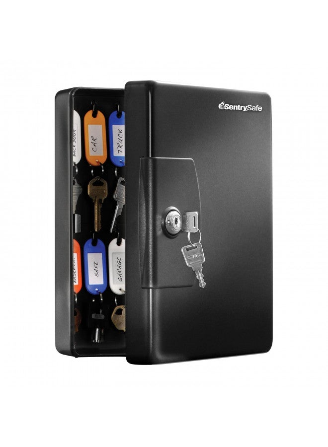 SentrySafe SentrySafe Key Box, Small Key Lock Box, 0.06 Cubic Feet, KB-25 Black - Image 1