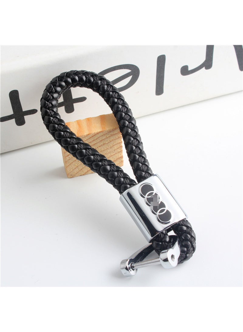 Generic Mens Car Logo Keychain Creative Benz Style AO (black) Di 
