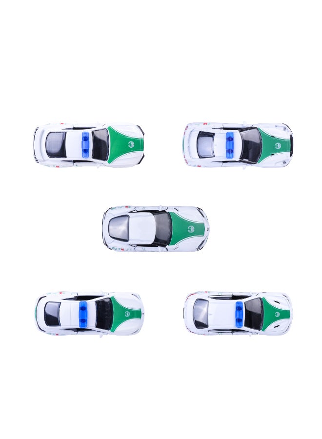 Majorette Dubai Police 5 Pack Die Cast – Gift Set - Super Car's (1:64 Scale) – Die-Cast Toy Car for Kids & Collectors - Image 5